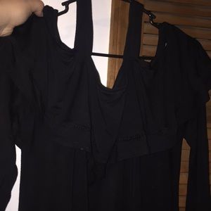 Cold shoulder bodycon dress